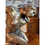 ЦЕНТР СТОЛА/ВАЗА ДЛЯ ФРУКТОВ/ФРУКТОВНИЦА В СТИЛЕ ART DECO, СТЕКЛО, МЕДЬ, 1920-е гг, ЕВРОПА