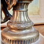 ЦЕНТР СТОЛА/ВАЗА ДЛЯ ФРУКТОВ/ФРУКТОВНИЦА В СТИЛЕ ART DECO, СТЕКЛО, МЕДЬ, 1920-е гг, ЕВРОПА