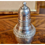 Парные винтажные серебряные солонки или соль/перец, Sterling silver (925 проба), 107 гр., Rogers Sterling Weighted Reinforce, Америка