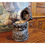Редкая старинная шкатулка для хранения сигар, 1920 гг, бронза, Италия
