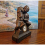 187 Настольные будуарные керамические часы «Erste Liebe” (Первая любовь), 1940-е гг, Германия или Австрия