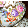 Антикварная ваза редкой сохранности, фарфор Capodimonte, Италия, конец XIX века