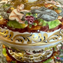Небольшой террин/супница, бисквитный фарфор, Capodimonte., начало ХХ века, Италия