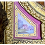 Каминные часы из золоченой бронзы, XIX век