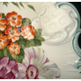 Фарфоровое блюдо украшено с рельефным рисунком Деколь, Ph. Rosenthal & Co, Германия, 1950-70 гг,
