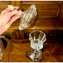 Ваза-кубок из богемского хрусталя, Moser, Чехословакия, 1950-60 гг