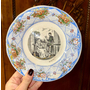 Три тарелки Villeroy & Boch - Wallerfangen из фарфора, деколь с ручной подрисовкой, Германия, до 1931 г