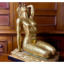 Статуэтка из бисквитного фарфора в позолоте, Capodimonte, Италия, 1990-е гг.