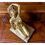 Статуэтка из бисквитного фарфора в позолоте, Capodimonte, Италия, 1990-е гг.