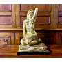 Статуэтка из бисквитного фарфора в позолоте, Capodimonte, Италия, 1990-е гг.