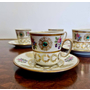 Кофейные сервиз из 6-ти пар, фарфор Limoges, Франция