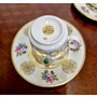Кофейные сервиз из 6-ти пар, фарфор Limoges, Франция