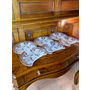 Шесть хрустальных салатных тарелок Lalique