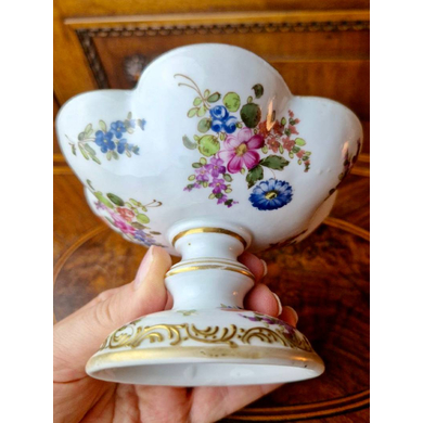Компотьер Porcelaine de Paris, фарфор, II-ая половина XIX века