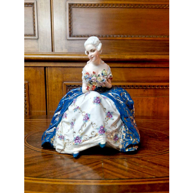 Винтажная фарфоровая статуэтка Elit & Fabris, II-ая пол ХХ века