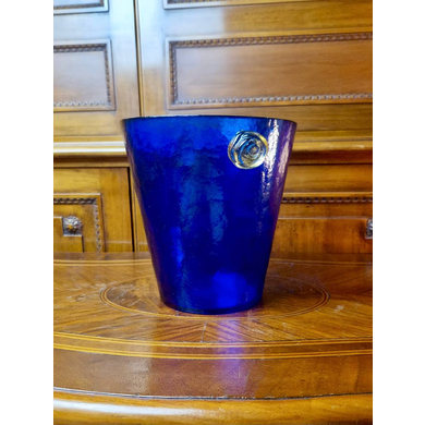 Ведерко для льда из муранского стекла для Venini, 1980-е гг