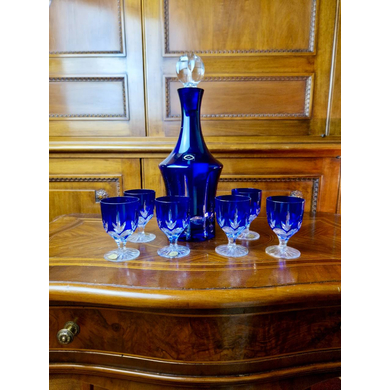 Набор хрустальный для крепленых напитков, Ajka Cristal, Венгрия