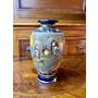 Японская винтажная ваза для цветов Сацума