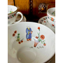 Винтажный чайный сервиз на 6 персон, Haviland Limoges, I-ая пол. ХХ века